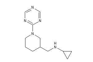 Cyclopropyl-[[1-(s-triazin-2-yl)-3-piperidyl]methyl]amine