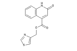 2-keto-1H-quinoline-4-carboxylic Acid Thiazol-4-ylmethyl Ester