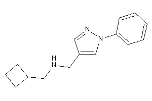 Cyclobutylmethyl-[(1-phenylpyrazol-4-yl)methyl]amine