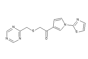 2-(s-triazin-2-ylmethylthio)-1-(1-thiazol-2-ylpyrrol-3-yl)ethanone