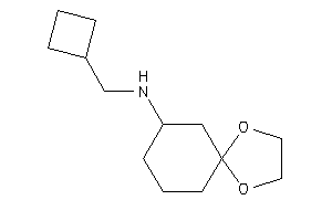 Cyclobutylmethyl(1,4-dioxaspiro[4.5]decan-9-yl)amine