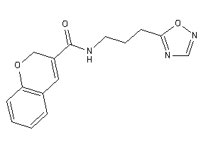 N-[3-(1,2,4-oxadiazol-5-yl)propyl]-2H-chromene-3-carboxamide