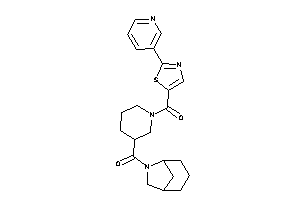 6-azabicyclo[3.2.1]octan-6-yl-[1-[2-(3-pyridyl)thiazole-5-carbonyl]-3-piperidyl]methanone