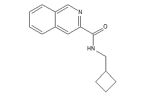 N-(cyclobutylmethyl)isoquinoline-3-carboxamide