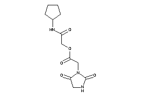 2-(2,5-diketoimidazolidin-1-yl)acetic Acid [2-(cyclopentylamino)-2-keto-ethyl] Ester
