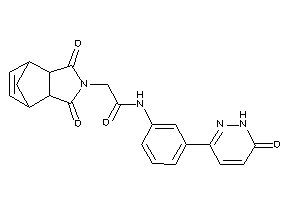 2-(diketoBLAHyl)-N-[3-(6-keto-1H-pyridazin-3-yl)phenyl]acetamide