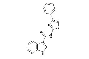 N-(4-phenylthiazol-2-yl)-1H-pyrrolo[2,3-b]pyridine-3-carboxamide