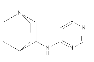 4-pyrimidyl(quinuclidin-3-yl)amine