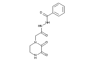 N'-[2-(2,3-diketopiperazino)acetyl]benzohydrazide