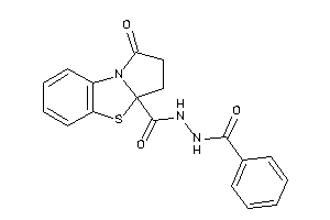N'-benzoyl-1-keto-2,3-dihydropyrrolo[2,1-b][1,3]benzothiazole-3a-carbohydrazide