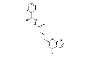 N'-[2-[(5-ketothiazolo[3,2-a]pyrimidin-7-yl)methylthio]acetyl]benzohydrazide