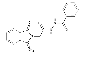 N'-[2-(1-keto-3-methylene-isoindolin-2-yl)acetyl]benzohydrazide