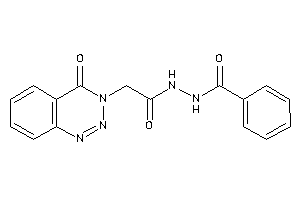 N'-[2-(4-keto-1,2,3-benzotriazin-3-yl)acetyl]benzohydrazide