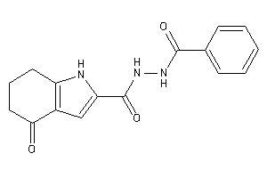 N'-benzoyl-4-keto-1,5,6,7-tetrahydroindole-2-carbohydrazide