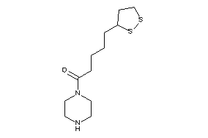 Image of 5-(dithiolan-3-yl)-1-piperazino-pentan-1-one