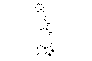 1-[2-(2-furyl)ethyl]-3-[2-([1,2,4]triazolo[4,3-a]pyridin-3-yl)ethyl]urea