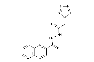 N'-[2-(tetrazol-1-yl)acetyl]quinaldohydrazide