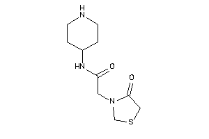 2-(4-ketothiazolidin-3-yl)-N-(4-piperidyl)acetamide
