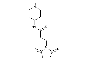 N-(4-piperidyl)-3-succinimido-propionamide