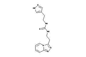 1-[2-(1H-pyrazol-4-yl)ethyl]-3-[2-([1,2,4]triazolo[4,3-a]pyridin-3-yl)ethyl]urea