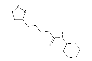 N-cyclohexyl-5-(dithiolan-3-yl)valeramide