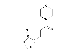 3-(3-keto-3-morpholino-propyl)-4-thiazolin-2-one