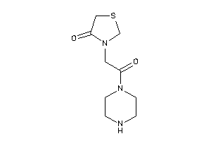 3-(2-keto-2-piperazino-ethyl)thiazolidin-4-one