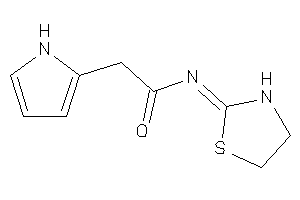2-(1H-pyrrol-2-yl)-N-thiazolidin-2-ylidene-acetamide