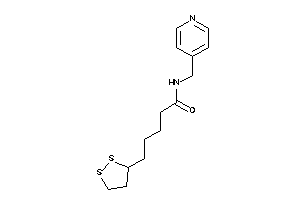 Image of 5-(dithiolan-3-yl)-N-(4-pyridylmethyl)valeramide