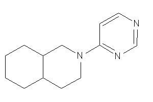 2-(4-pyrimidyl)-3,4,4a,5,6,7,8,8a-octahydro-1H-isoquinoline