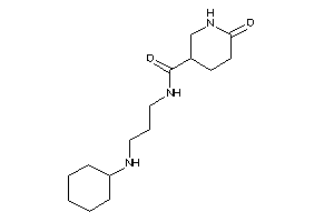 N-[3-(cyclohexylamino)propyl]-6-keto-nipecotamide