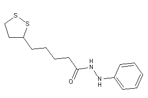 5-(dithiolan-3-yl)-N'-phenyl-valerohydrazide