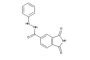 1,3-diketo-N'-phenyl-isoindoline-5-carbohydrazide