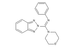 Image of [benzotriazol-2-yl(morpholino)methylene]-phenyl-amine