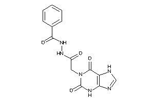 N'-[2-(2,6-diketo-3,7-dihydropurin-1-yl)acetyl]benzohydrazide