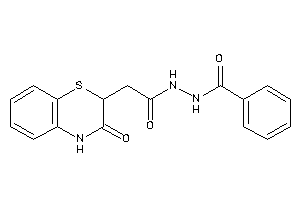 N'-[2-(3-keto-4H-1,4-benzothiazin-2-yl)acetyl]benzohydrazide