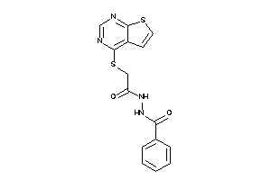 N'-[2-(thieno[2,3-d]pyrimidin-4-ylthio)acetyl]benzohydrazide