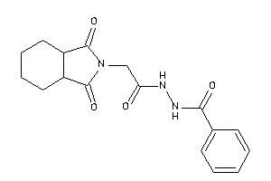 N'-[2-(1,3-diketo-3a,4,5,6,7,7a-hexahydroisoindol-2-yl)acetyl]benzohydrazide