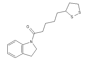 5-(dithiolan-3-yl)-1-indolin-1-yl-pentan-1-one