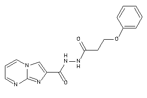 N'-(3-phenoxypropanoyl)imidazo[1,2-a]pyrimidine-2-carbohydrazide