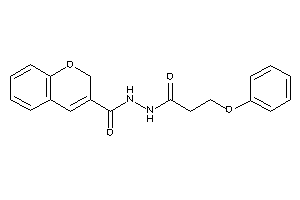 N'-(3-phenoxypropanoyl)-2H-chromene-3-carbohydrazide