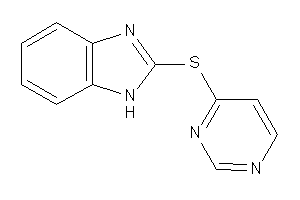 2-(4-pyrimidylthio)-1H-benzimidazole