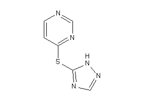 4-(1H-1,2,4-triazol-5-ylthio)pyrimidine