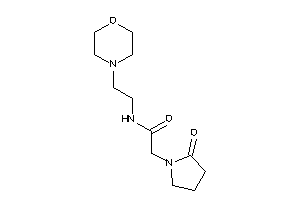 2-(2-ketopyrrolidino)-N-(2-morpholinoethyl)acetamide