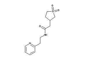 2-(1,1-diketothiolan-3-yl)-N-[2-(2-pyridyl)ethyl]acetamide