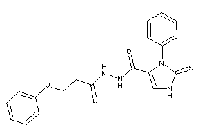 N'-(3-phenoxypropanoyl)-3-phenyl-2-thioxo-4-imidazoline-4-carbohydrazide