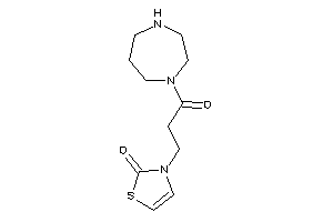 3-[3-(1,4-diazepan-1-yl)-3-keto-propyl]-4-thiazolin-2-one