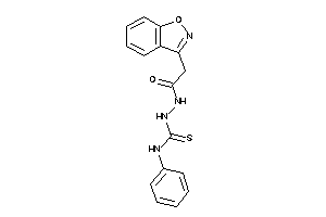 1-[(2-indoxazen-3-ylacetyl)amino]-3-phenyl-thiourea