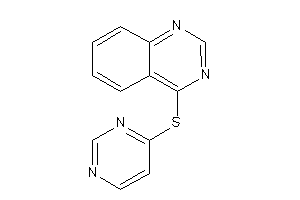 4-(4-pyrimidylthio)quinazoline
