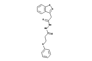 N'-(2-indoxazen-3-ylacetyl)-3-phenoxy-propionohydrazide